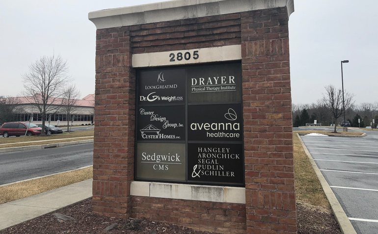 Harrisburg Linglestown PA Drayer Physical Therapy Clinic Sign